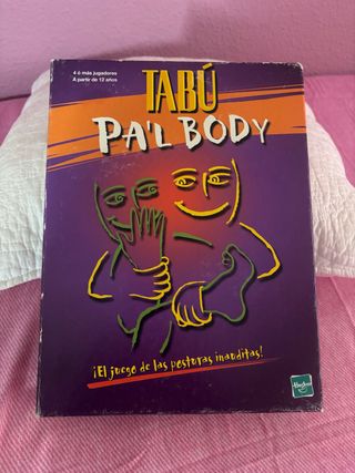 Tabú Pa'l Body - Juego de Mesa