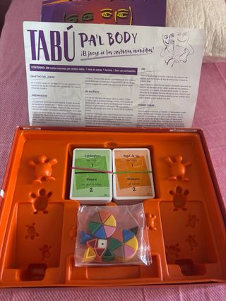 Tabú Pa'l Body - Juego de Mesa