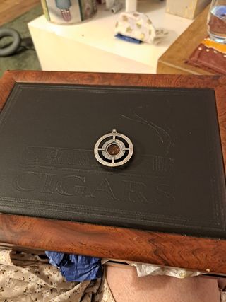 Colgante ámbar plata 925
