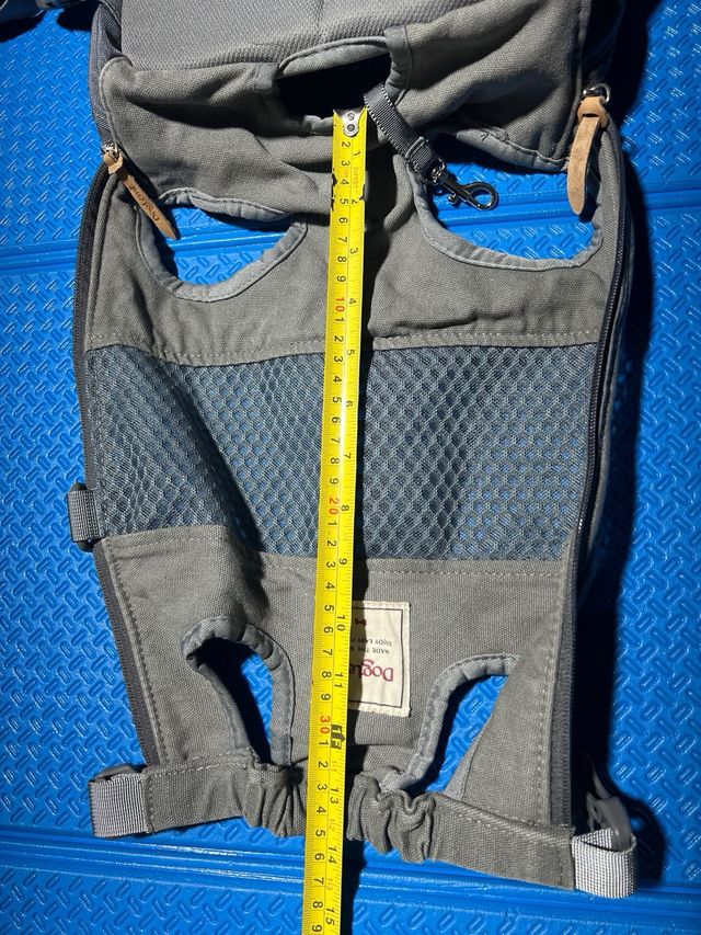 ONLY TODAY 10e Zaino grigio Doglemi per cani