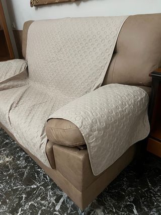 Funda sofá beige - protección