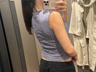 Top Zara lila - Talla S