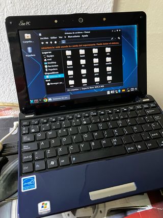 Computer portatile Asus Eee PC 10" blu
