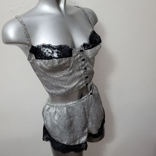 Corsetto e coulotte Vintage mis.4 made in italy 