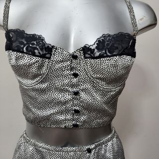 Corsetto e coulotte Vintage mis.4 made in italy 
