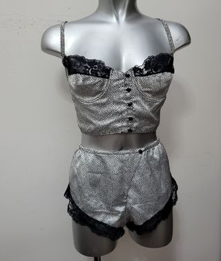 Corsetto e coulotte Vintage mis.4 made in italy 