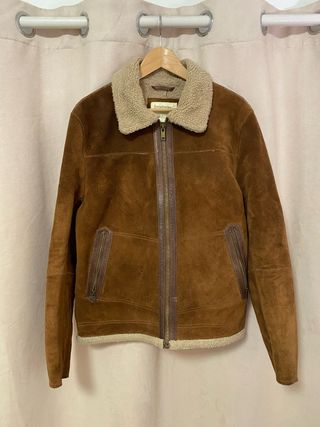 Cazadora ante Stradivarius marrón