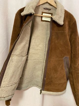 Cazadora ante Stradivarius marrón