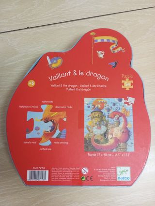 Puzzle Djeco 54 piezas - Castillo