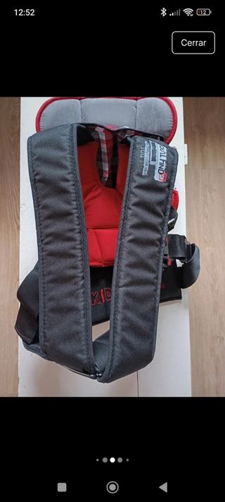 Mochila portabebés roja - Jane
