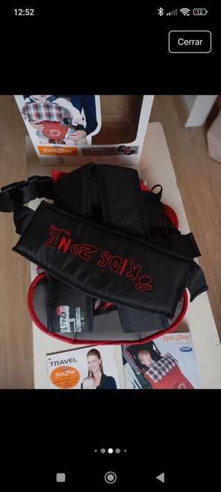 Mochila portabebés roja - Jane