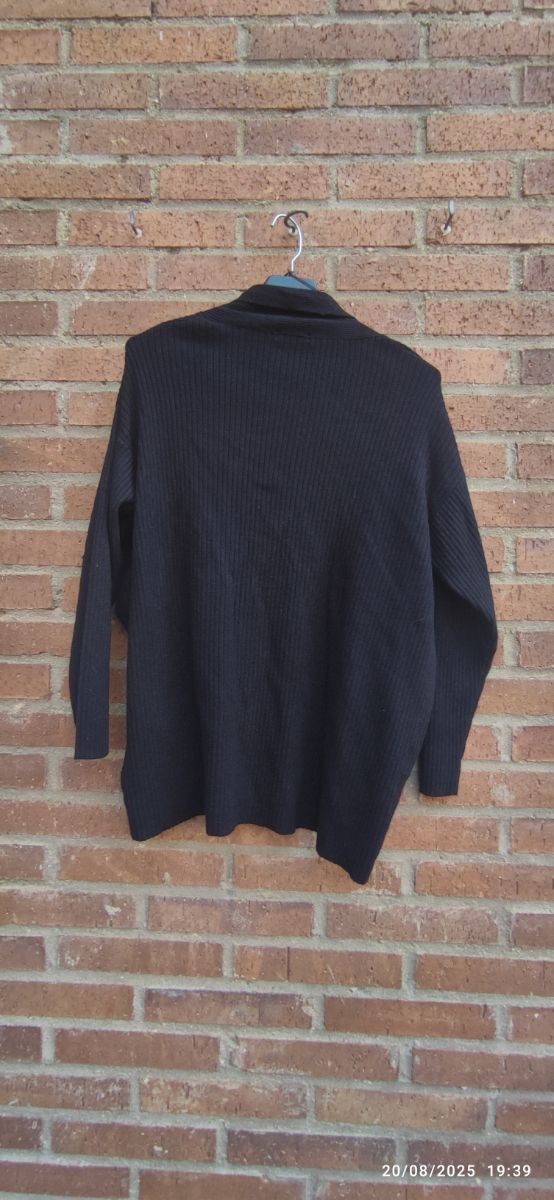 Chaqueta negra XL - punto