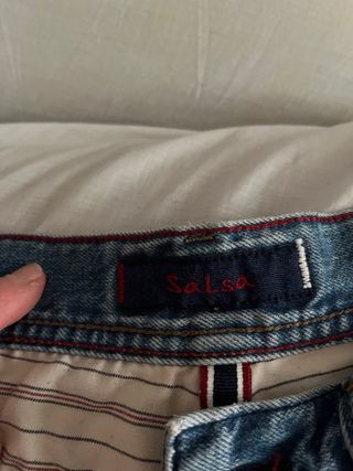 Shorts vaqueros hombre - Azul