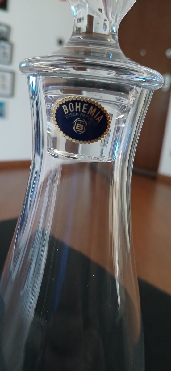 Caraffa cristallo Bohemia