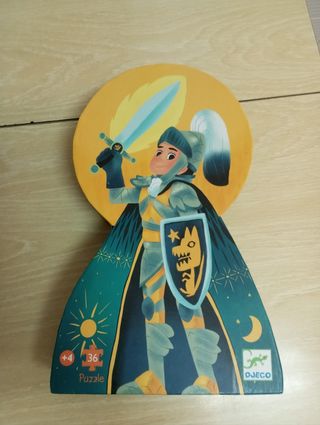 Puzzle Djeco caballero 36 piezas