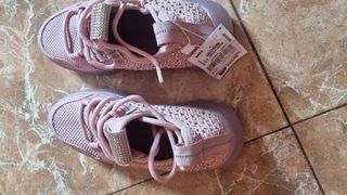 Tenis rosa niña talla 38