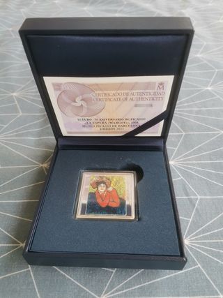 Moneda Picasso 10€ Plata FNMT