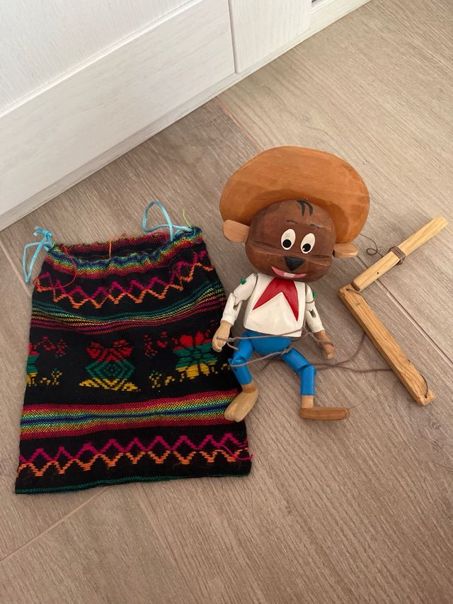 Marioneta Speedy Gonzales Artesanal