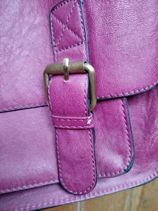 Bolso bandolera morado