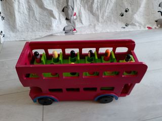 Bus Hamleys legno vintage