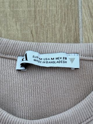 Top Zara beige - Talla M