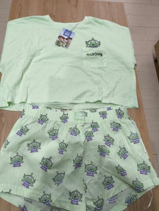 Pijama Toy Story Alien - Verde