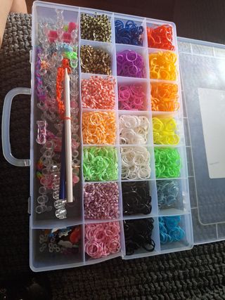 Set Gomas Pulseras - Rainbow Loom