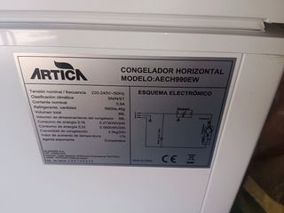 Congelador horizontal Artica AECH990EW