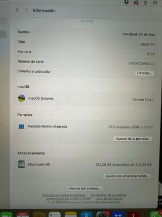 MacBook Air M1 2020 - 512GB