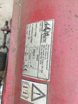 Motocultor Rotovator de segunda mano. 