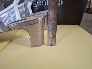Zapatos fiesta Argenta Plata 40