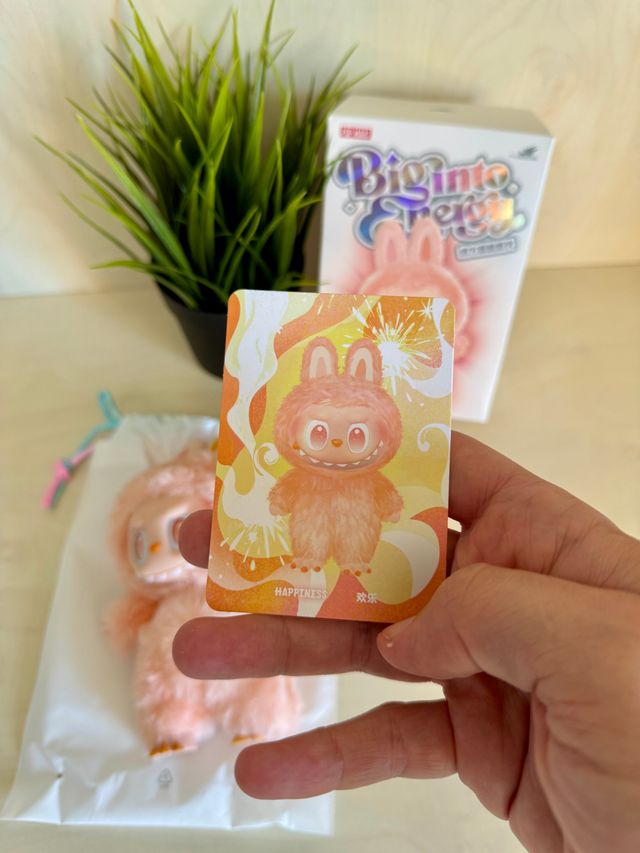 Labubu The Monsters Big Into Energy HAPPPINESS