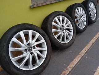4 Llantas 17 pulgadas  Citroen Originales