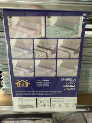 Juego de Sábanas Cama 150cm