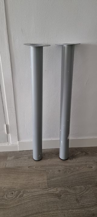 2 Patas Mesa altas 88cm metal