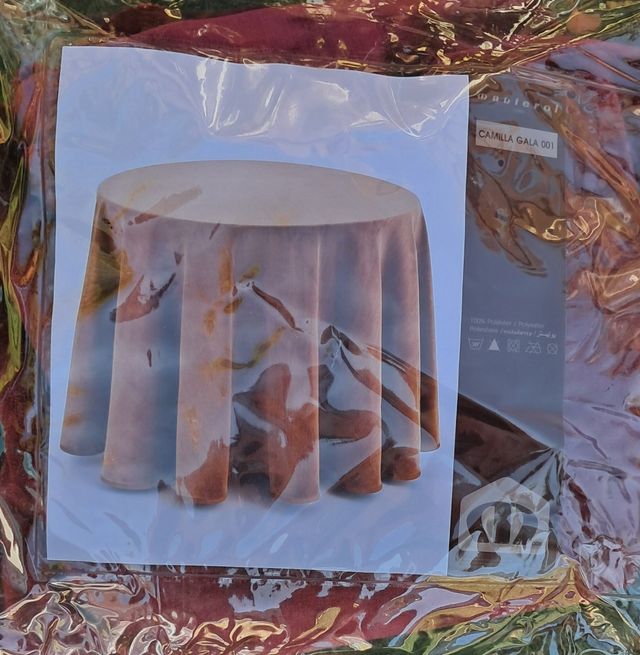 Mantel Camilla Gala 001 burdeos ( Manterol) 100 cm