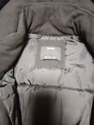 Anorak Bershka negro - Hombre