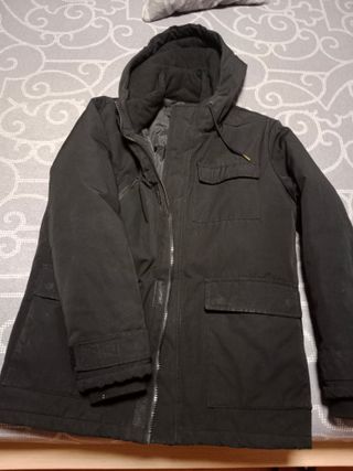 Anorak Bershka negro - Hombre