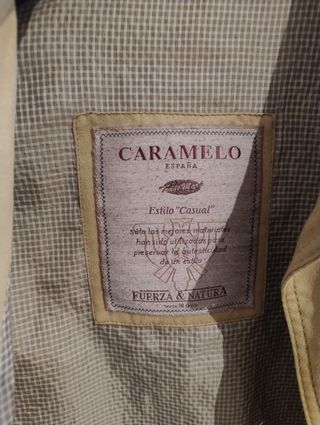 Chaqueta Caramelo beige hombre