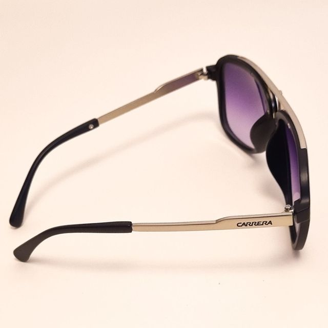 Gafas Carrera Estilo Aviador Negras Vintage