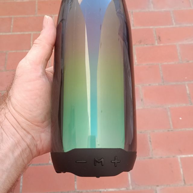 Altavoz Portátil Let's Rock! | Verde-Morado