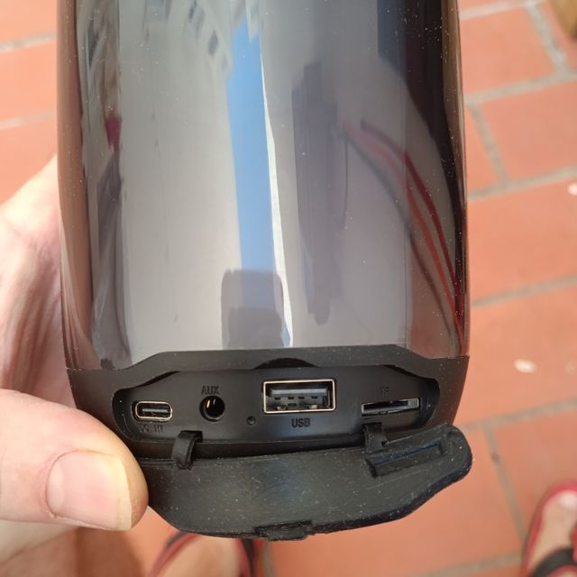 Altavoz Portátil Let's Rock! | Verde-Morado