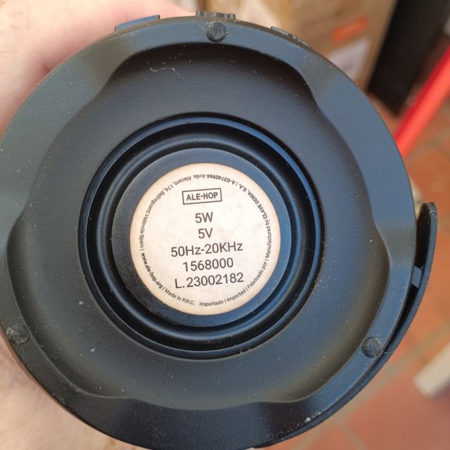 Altavoz Portátil Let's Rock! | Verde-Morado