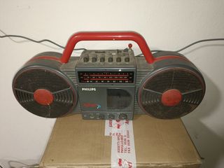 Radiocassette Philips vintage