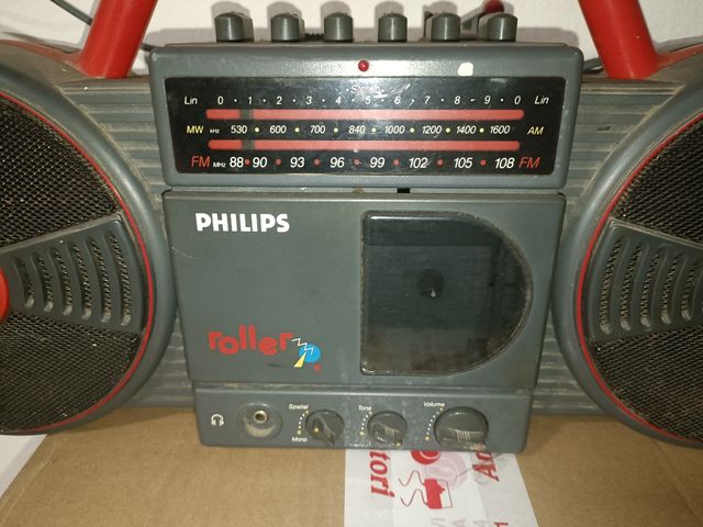 Radiocassette Philips vintage
