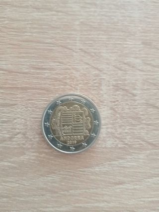 Moneda 2€ Andorra 2019