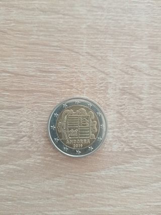 Moneda 2€ Andorra 2019