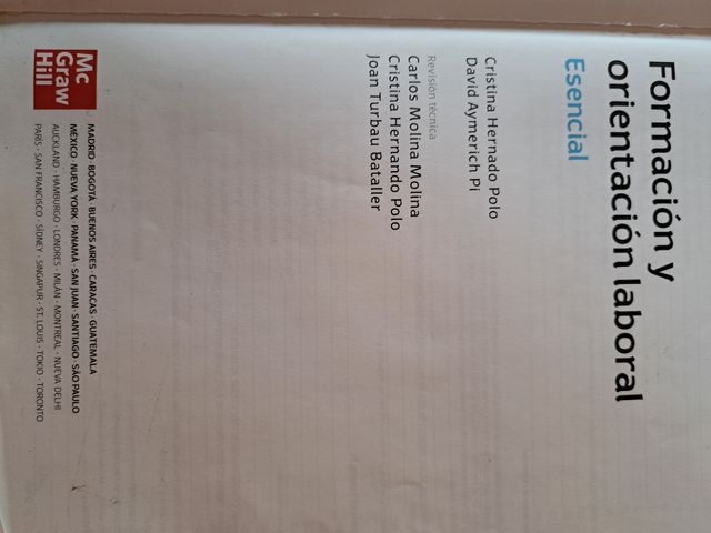 Formación y orientación laboral. Esencial: Esen...