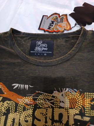 Camiseta Custo Barcelona verde oliva