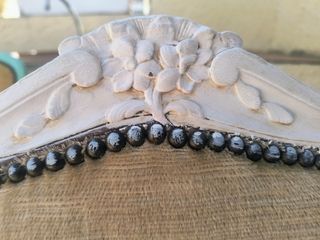 8 sillas vintage de terciopelo